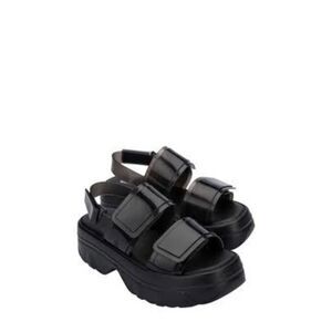 Melissa Black Brave Platform Jellies
